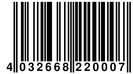 4 032668 220007