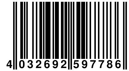 4 032692 597786