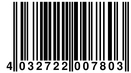 4 032722 007803