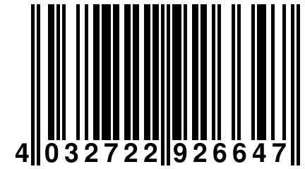 4 032722 926647