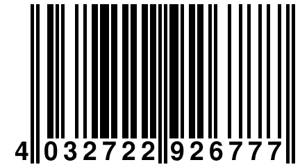 4 032722 926777