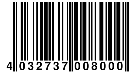 4 032737 008000