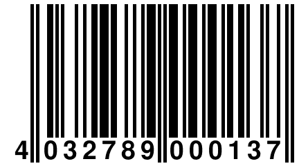 4 032789 000137