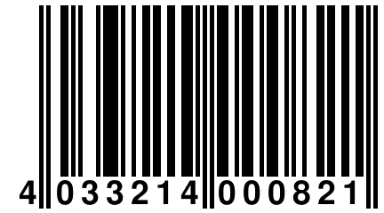 4 033214 000821