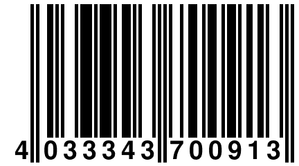 4 033343 700913