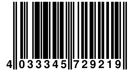 4 033345 729219