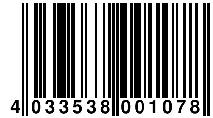 4 033538 001078