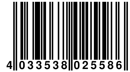 4 033538 025586