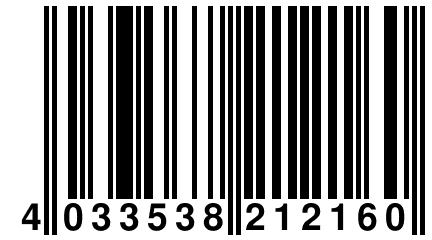 4 033538 212160