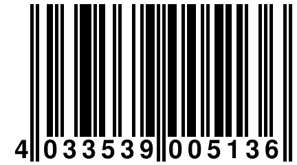 4 033539 005136