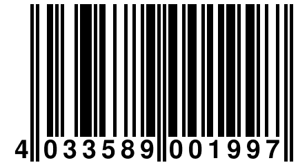 4 033589 001997