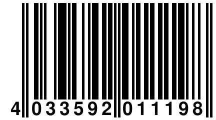 4 033592 011198