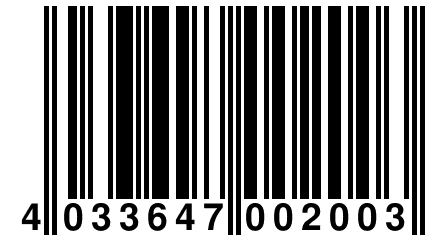 4 033647 002003