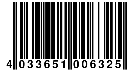 4 033651 006325