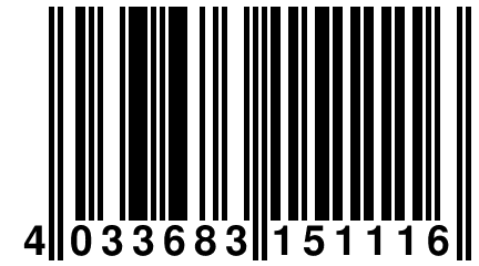 4 033683 151116