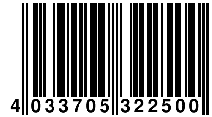 4 033705 322500