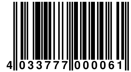 4 033777 000061