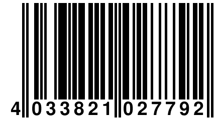 4 033821 027792