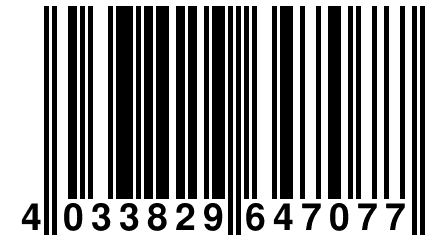 4 033829 647077