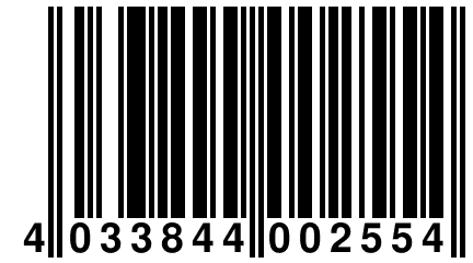 4 033844 002554