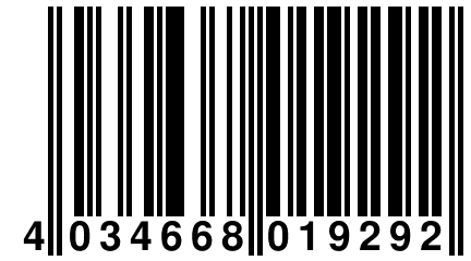 4 034668 019292