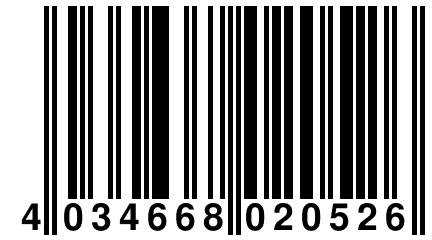 4 034668 020526