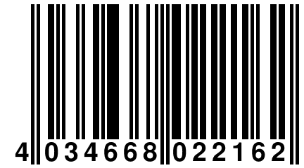 4 034668 022162