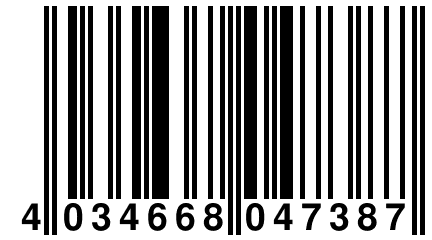 4 034668 047387