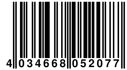 4 034668 052077