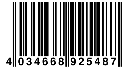 4 034668 925487