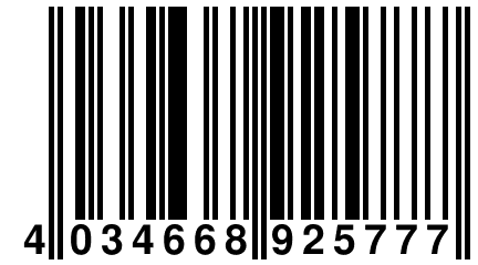 4 034668 925777