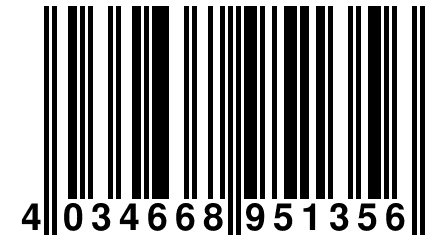 4 034668 951356