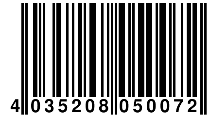 4 035208 050072