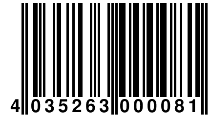 4 035263 000081