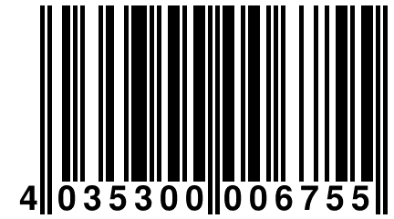 4 035300 006755