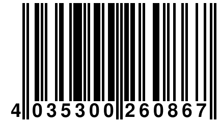 4 035300 260867