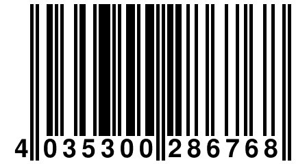 4 035300 286768