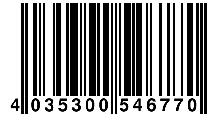 4 035300 546770