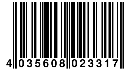 4 035608 023317