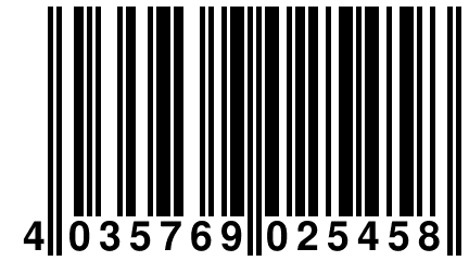 4 035769 025458