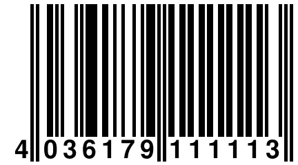 4 036179 111113