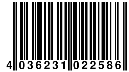 4 036231 022586