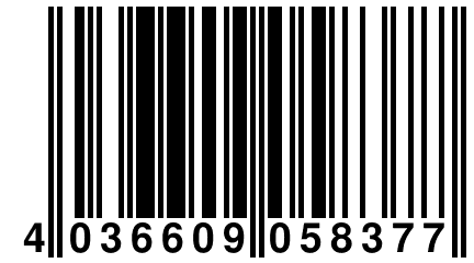 4 036609 058377