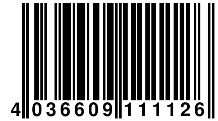 4 036609 111126