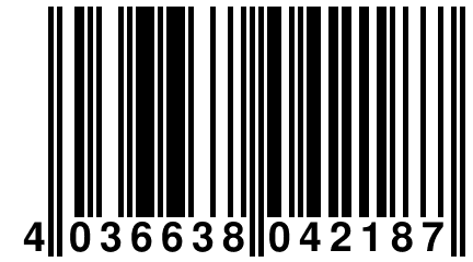 4 036638 042187