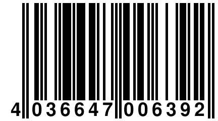 4 036647 006392