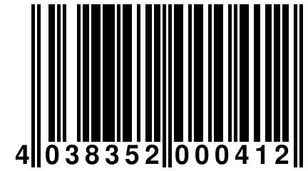 4 038352 000412