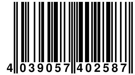 4 039057 402587