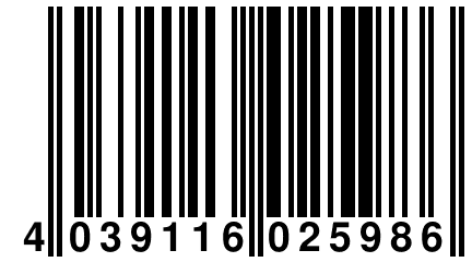 4 039116 025986