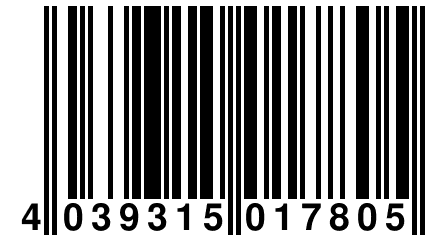 4 039315 017805